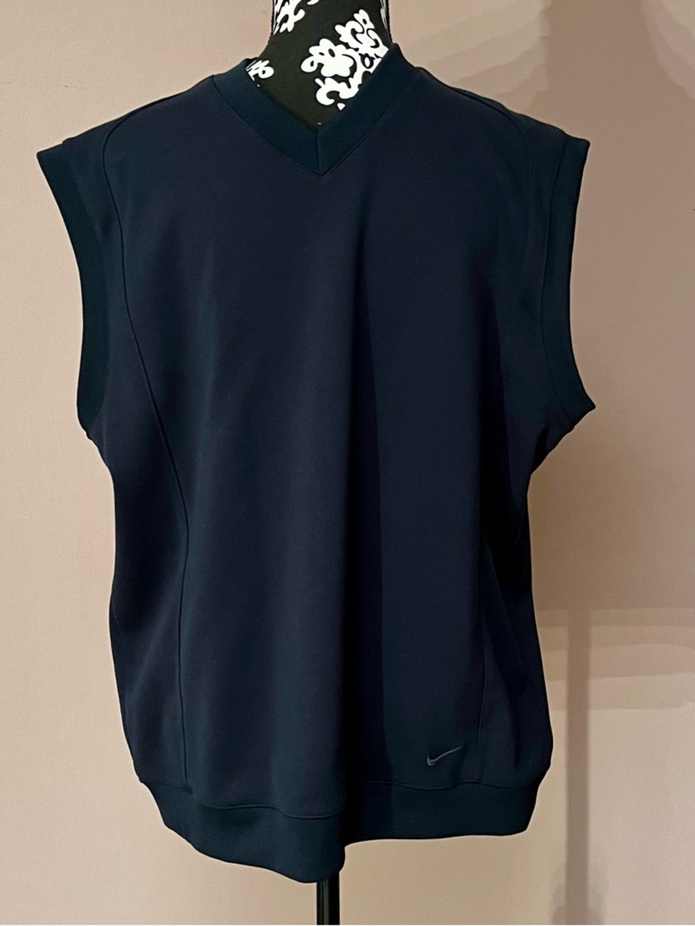 NIKE Golf Classic Deep Navy Pullover Performance Vest